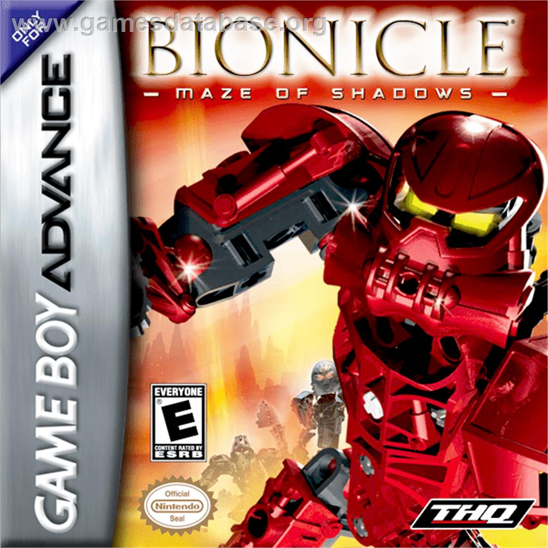 LEGO Bionicle: Tales of Tohunga - Nintendo Game Boy Advance - Artwork - Box
