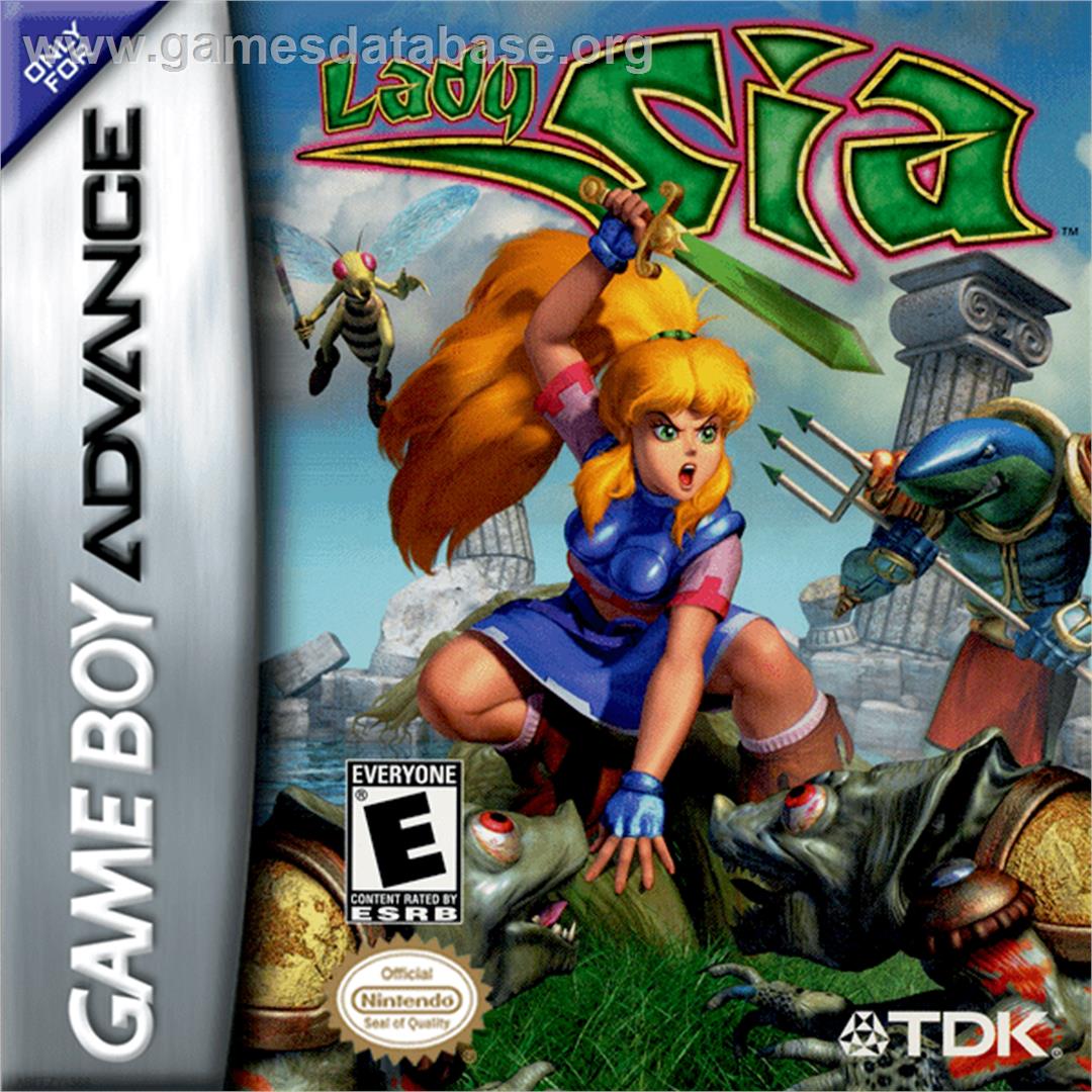 Lady Sia - Nintendo Game Boy Advance - Artwork - Box