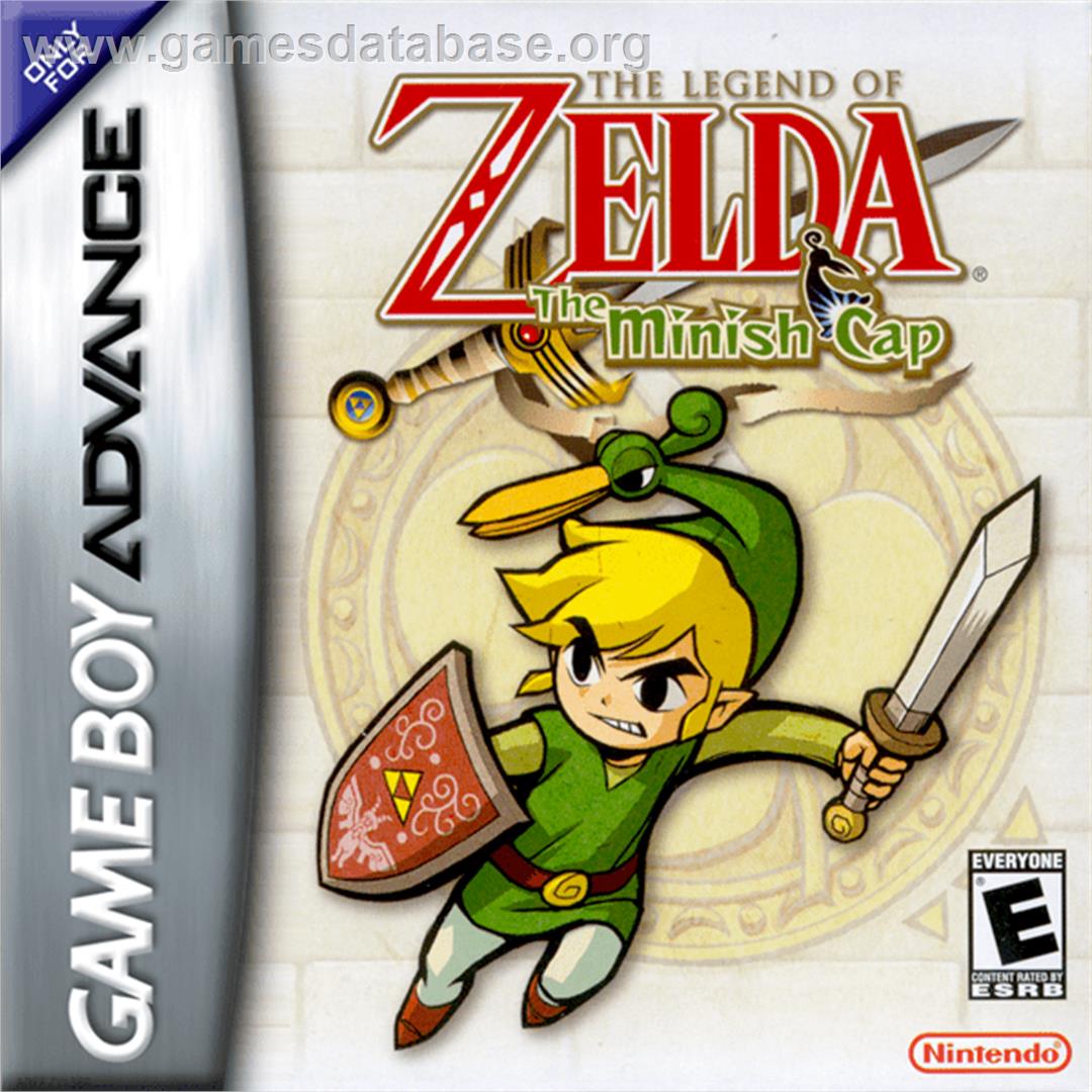 Legend of Zelda: The Minish Cap - Nintendo Game Boy Advance - Artwork - Box