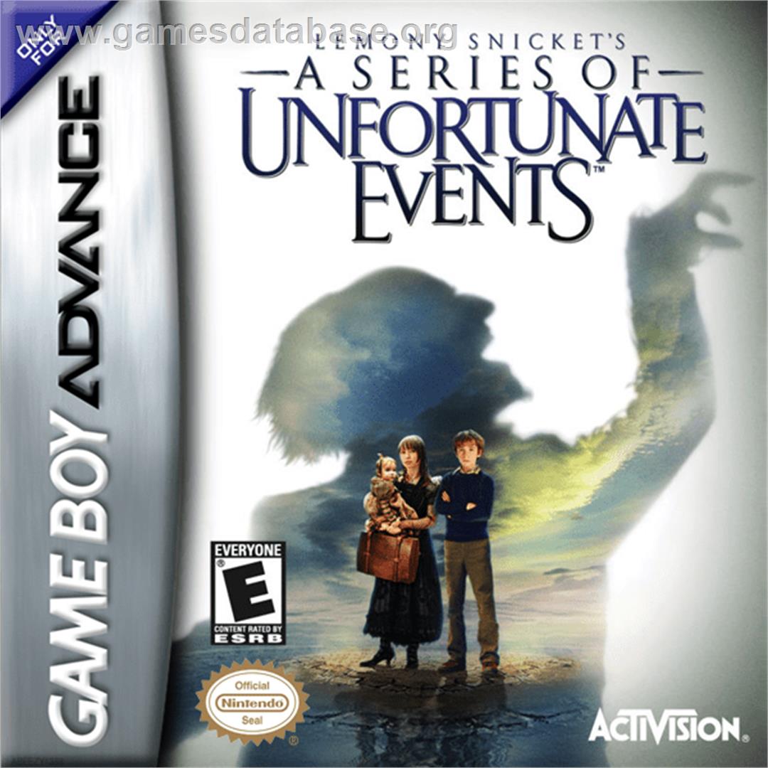 Lemony Snicket's A Series of Unfortunate Events - Nintendo Game Boy Advance - Artwork - Box