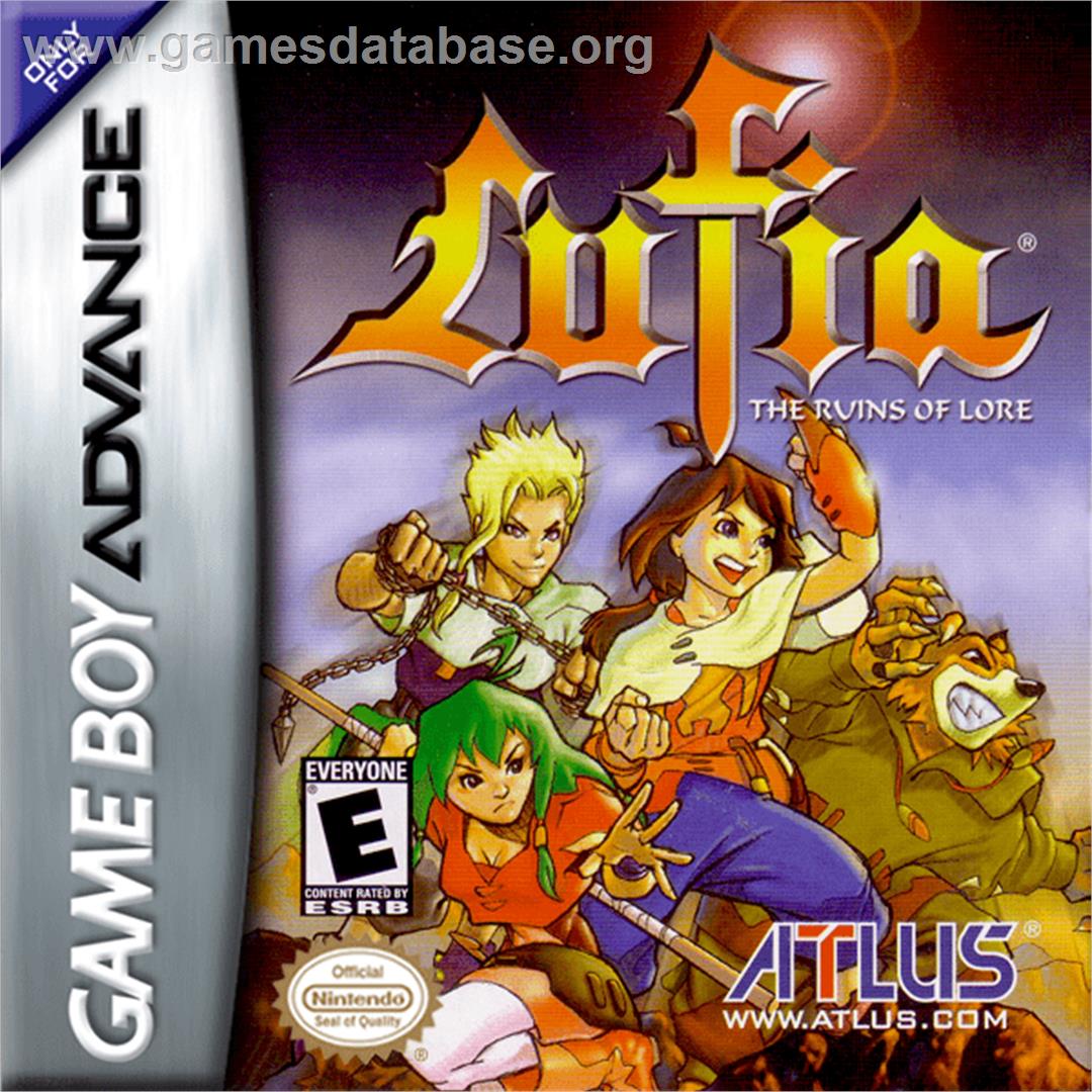 Lufia: The Ruins of Lore - Nintendo Game Boy Advance - Artwork - Box