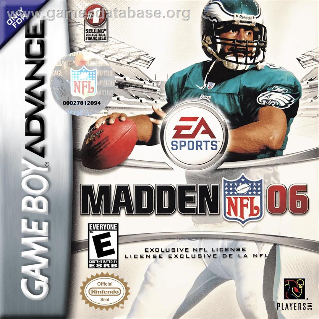 Madden Nfl 06 - Nintendo Game Boy Advance - Artwork - Box