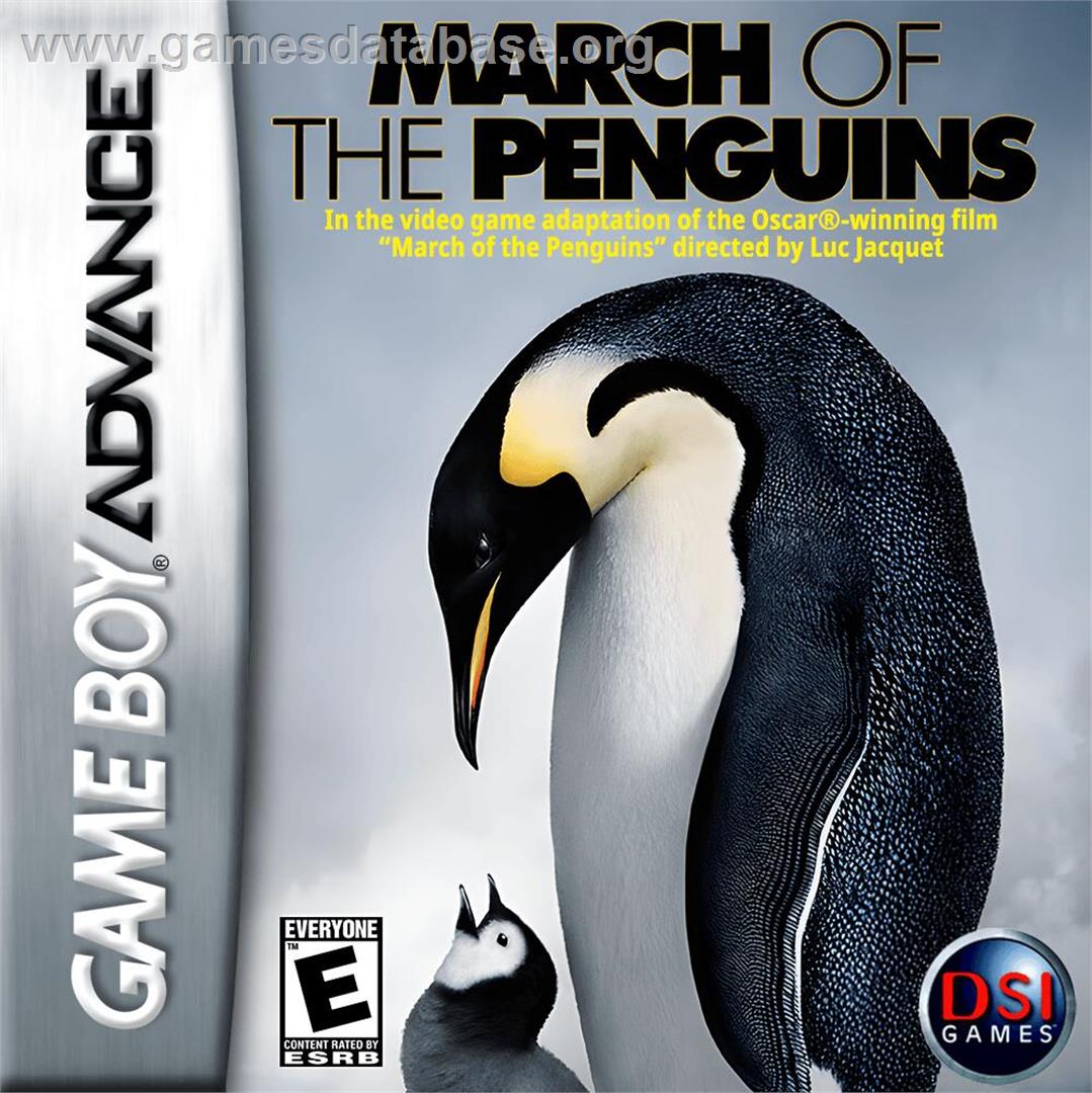 March Of The Penguins - Nintendo Game Boy Advance - Artwork - Box