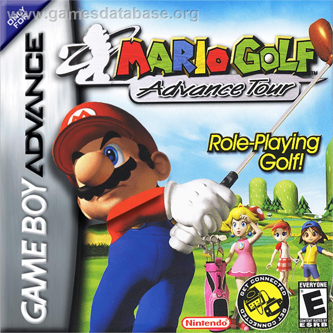 Mario Golf: Advance Tour - Nintendo Game Boy Advance - Artwork - Box
