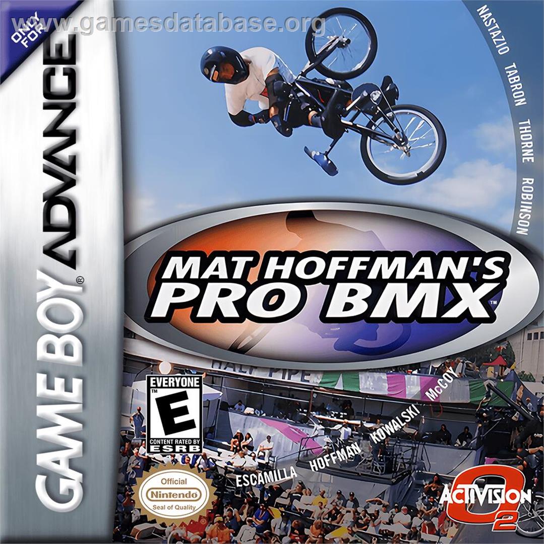 Mat Hoffman's Pro Bmx - Nintendo Game Boy Advance - Artwork - Box
