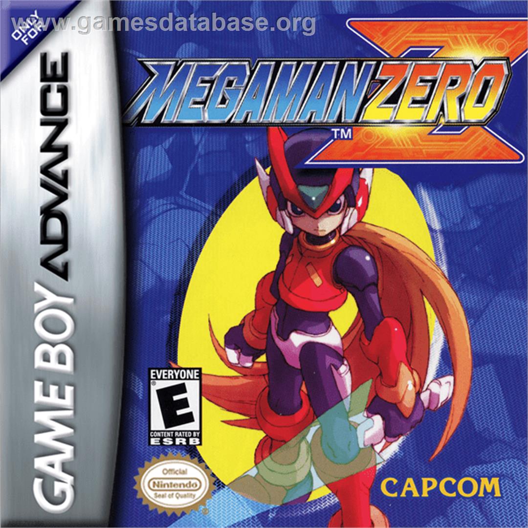 Mega Man Zero - Nintendo Game Boy Advance - Artwork - Box