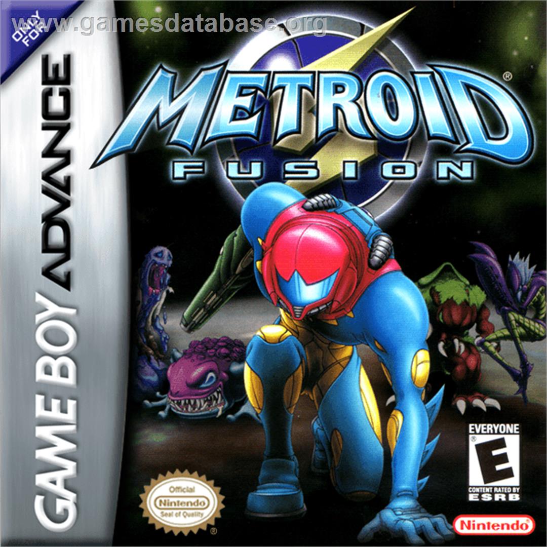 Metroid Fusion - Nintendo Game Boy Advance - Artwork - Box