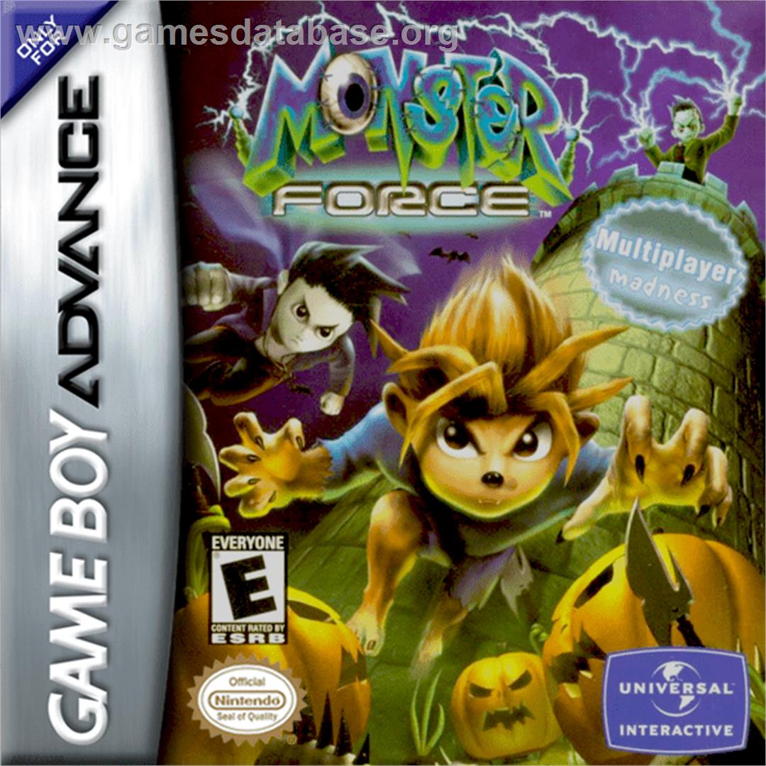 Monster Force - Nintendo Game Boy Advance - Artwork - Box