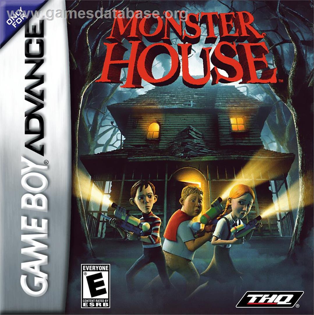 Monster House - Nintendo Game Boy Advance - Artwork - Box