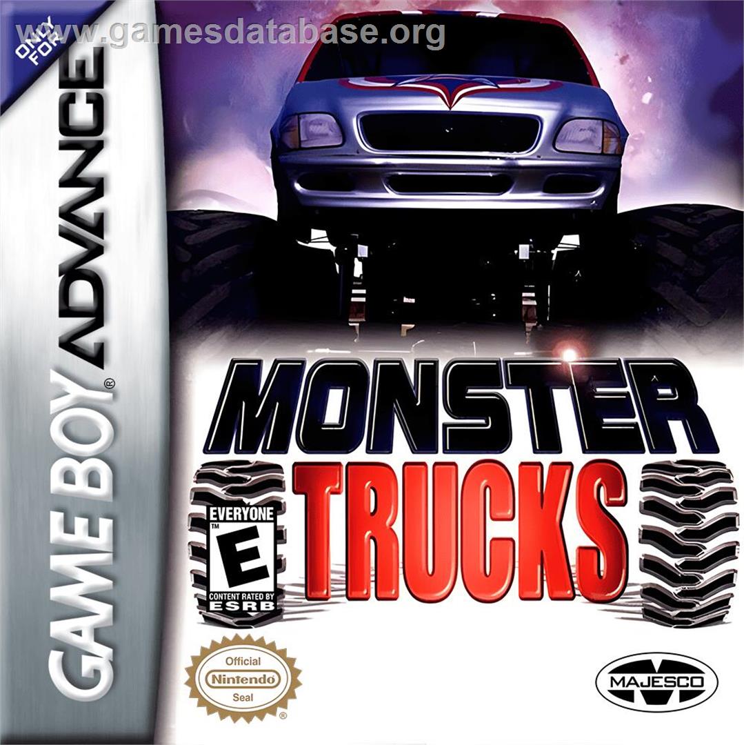 Monster Trucks - Nintendo Game Boy Advance - Artwork - Box