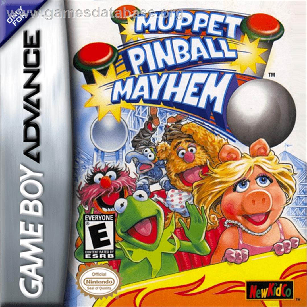 Muppet Pinball Mayhem - Nintendo Game Boy Advance - Artwork - Box