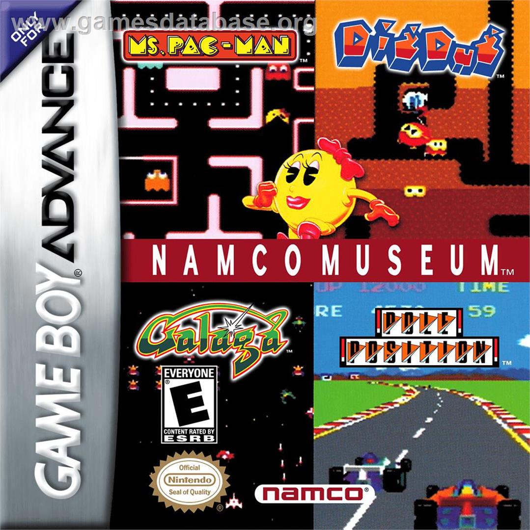 Namco Museum - Nintendo Game Boy Advance - Artwork - Box