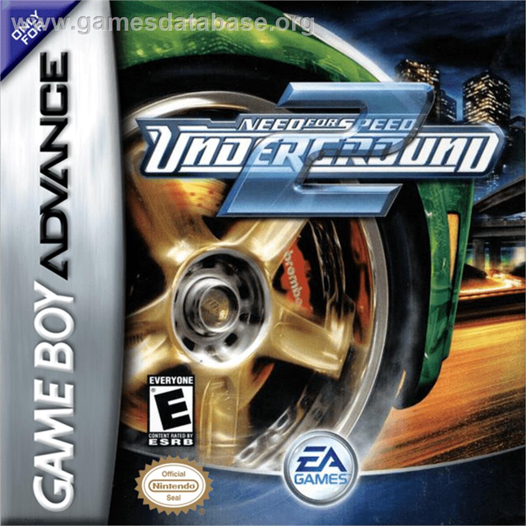 Need for Speed Underground 2 - Nintendo Game Boy Advance - Artwork - Box