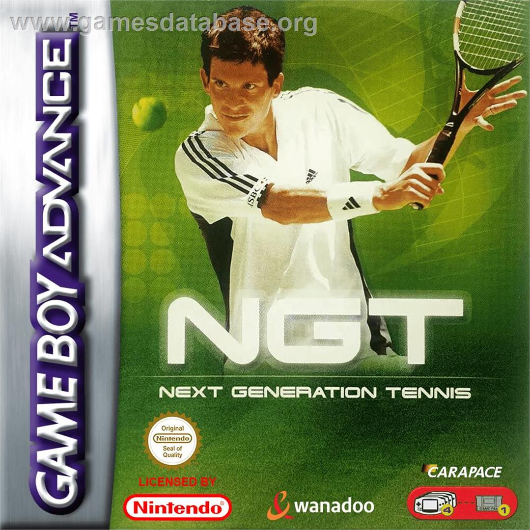 Next Generation Tennis - Nintendo Game Boy Advance - Artwork - Box