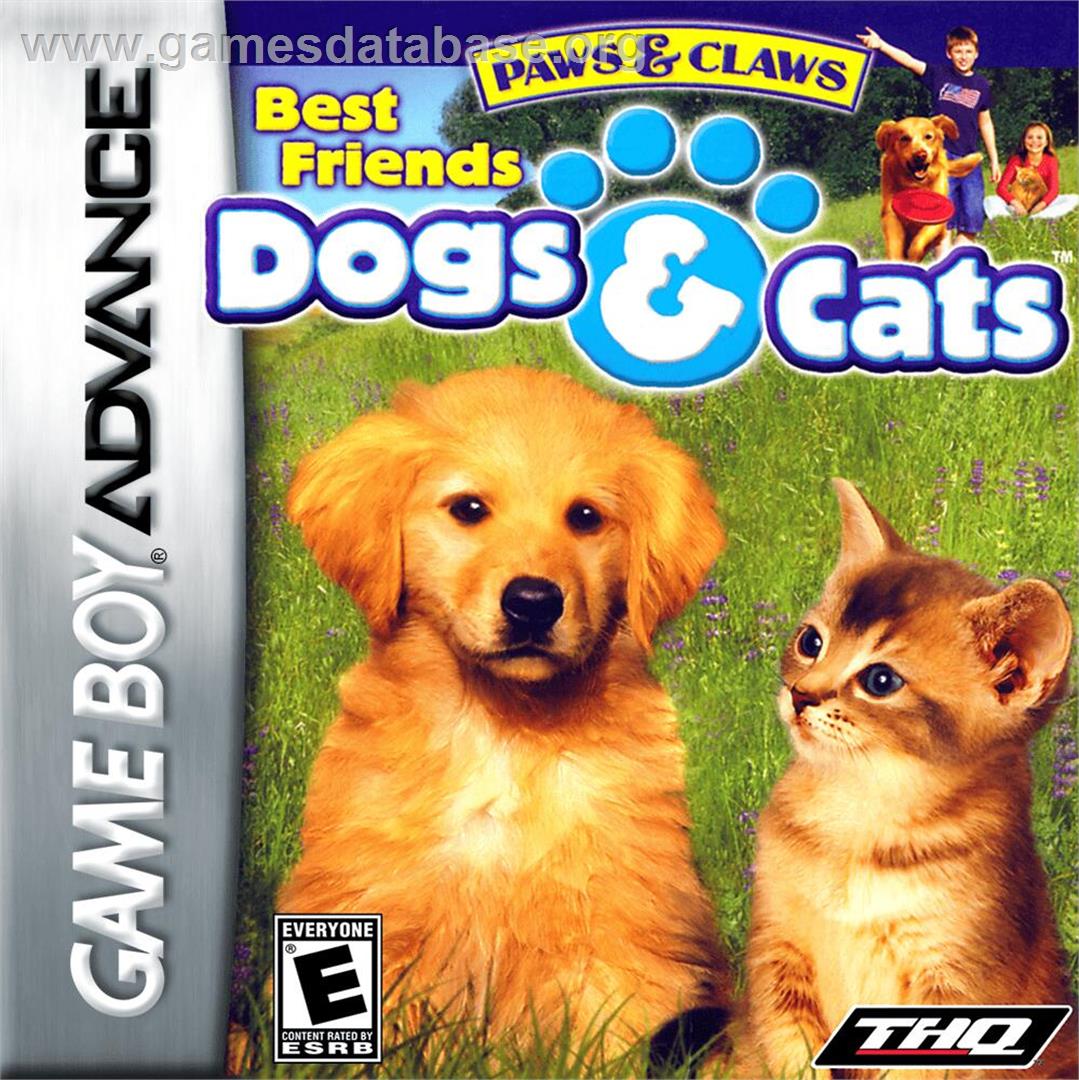 Paws And Claws - Best Friends - Dogs And Cats - Nintendo Game Boy Advance - Artwork - Box