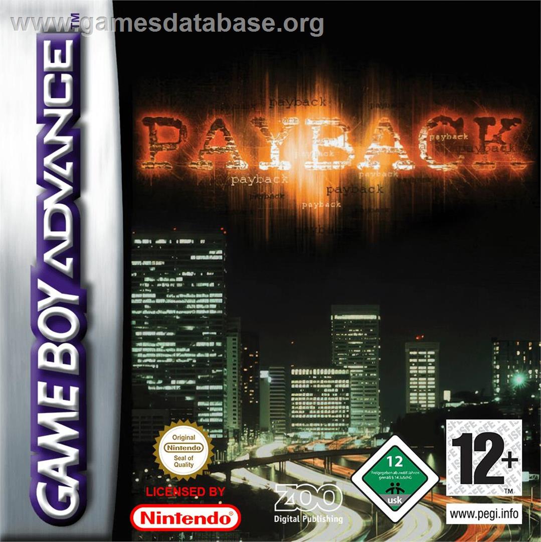 Payback - Nintendo Game Boy Advance - Artwork - Box