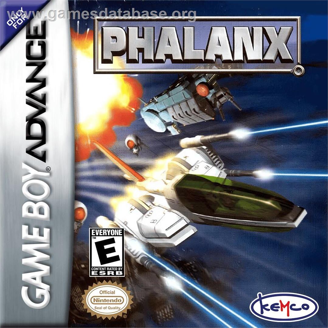 Phalanx - Nintendo Game Boy Advance - Artwork - Box