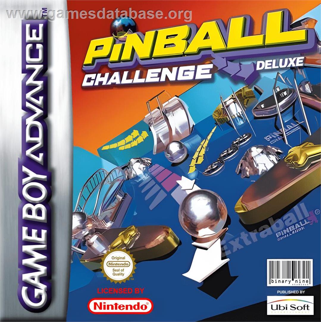 Pinball Challenge Deluxe - Nintendo Game Boy Advance - Artwork - Box