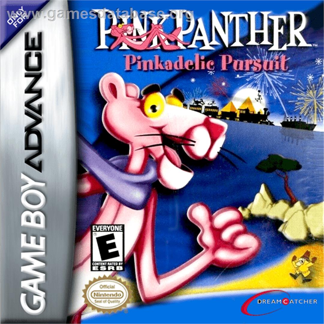 Pink Panther: Pinkadelic Pursuit - Nintendo Game Boy Advance - Artwork - Box