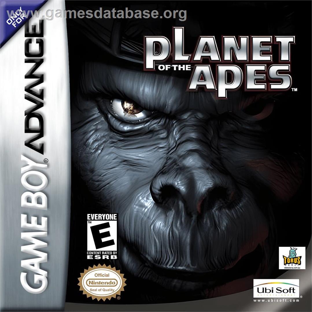 Planet Of The Apes - Nintendo Game Boy Advance - Artwork - Box