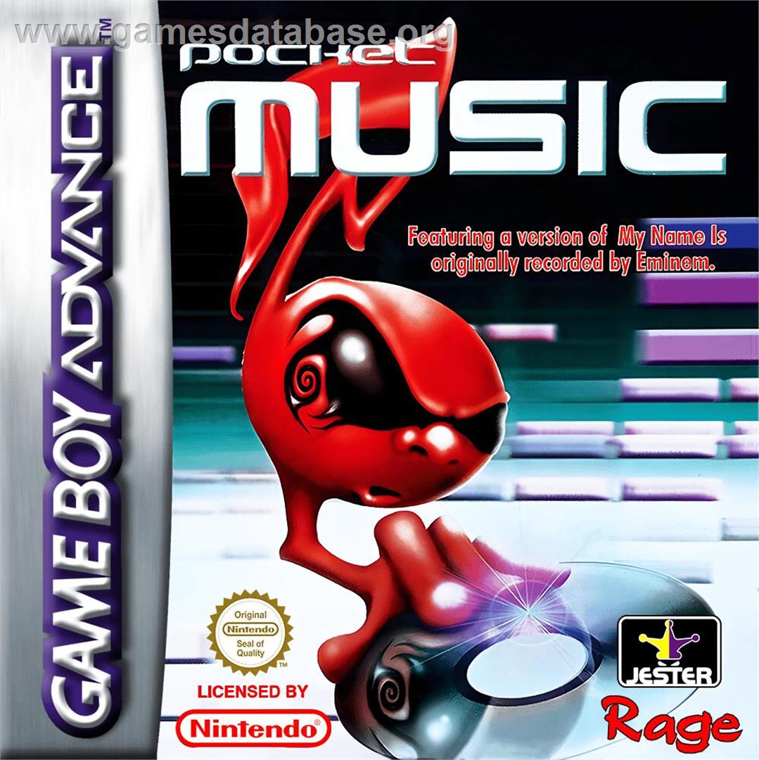 Pocket Music - Nintendo Game Boy Advance - Artwork - Box