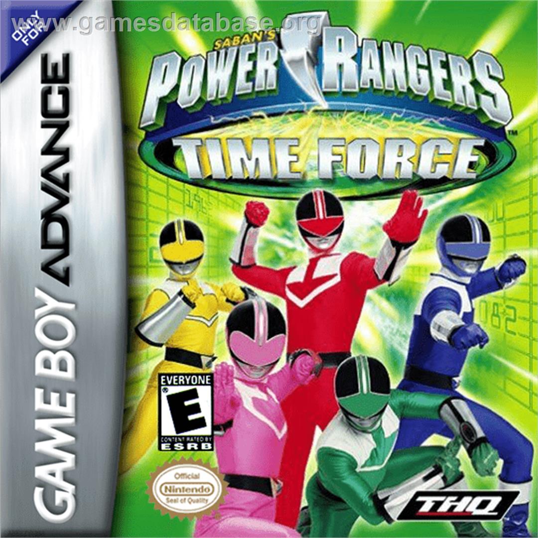 Power Rangers: Time Force - Nintendo Game Boy Advance - Artwork - Box