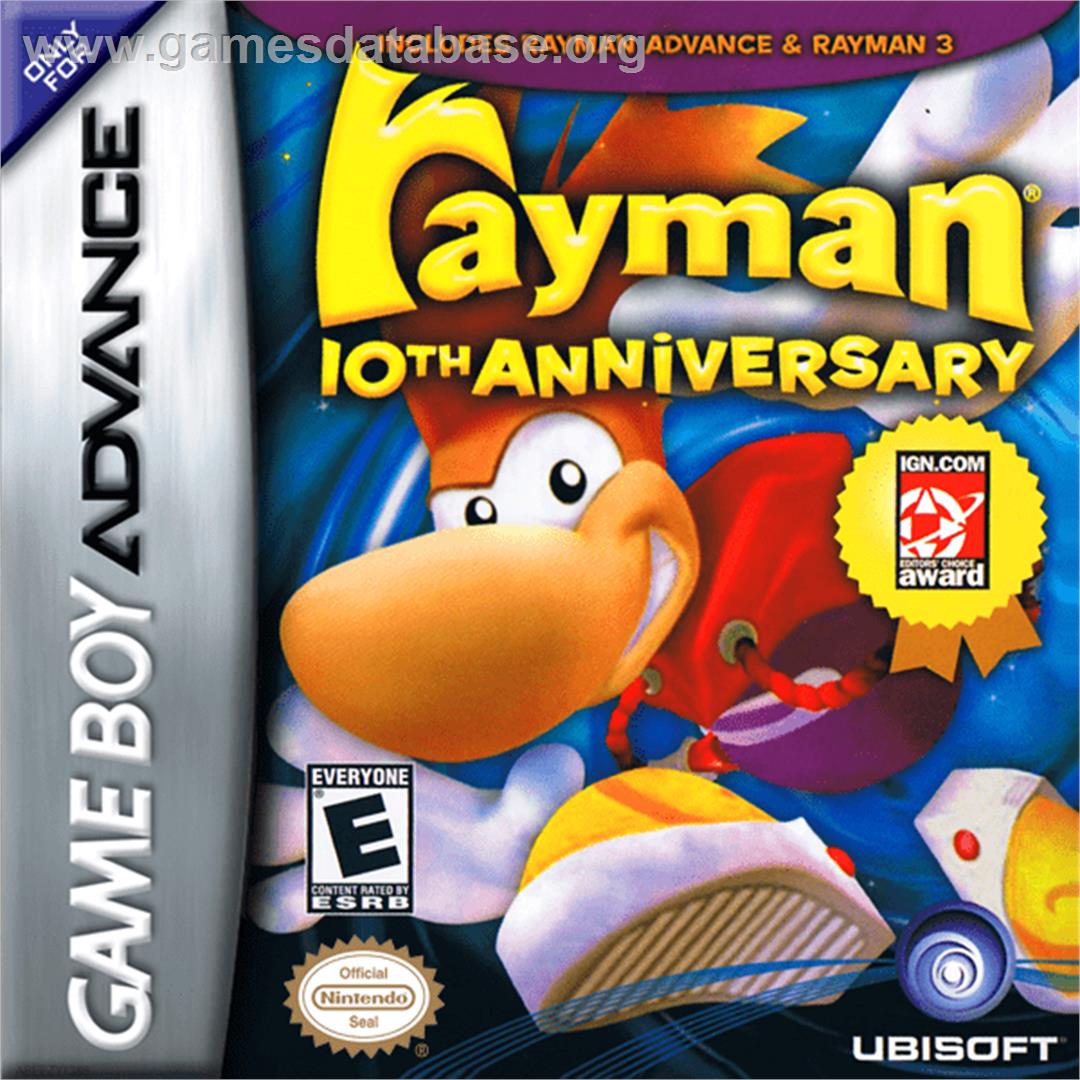 Rayman - Nintendo Game Boy Advance - Artwork - Box