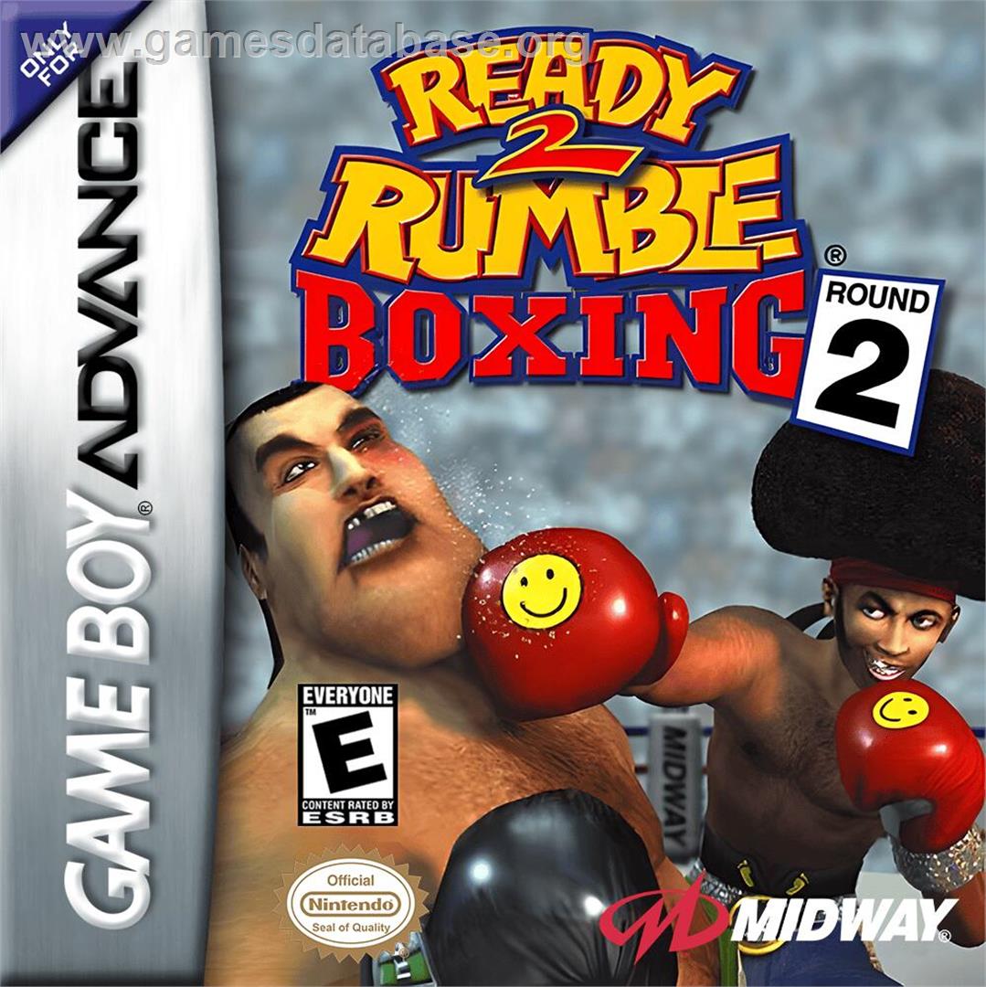 Ready 2 Rumble Boxing Round 2 - Nintendo Game Boy Advance - Artwork - Box