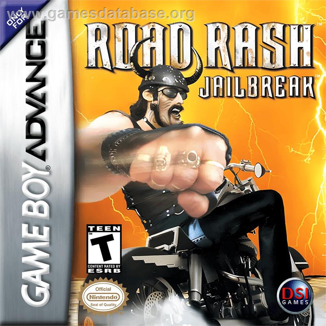 Road Rash - Jailbreak - Nintendo Game Boy Advance - Artwork - Box
