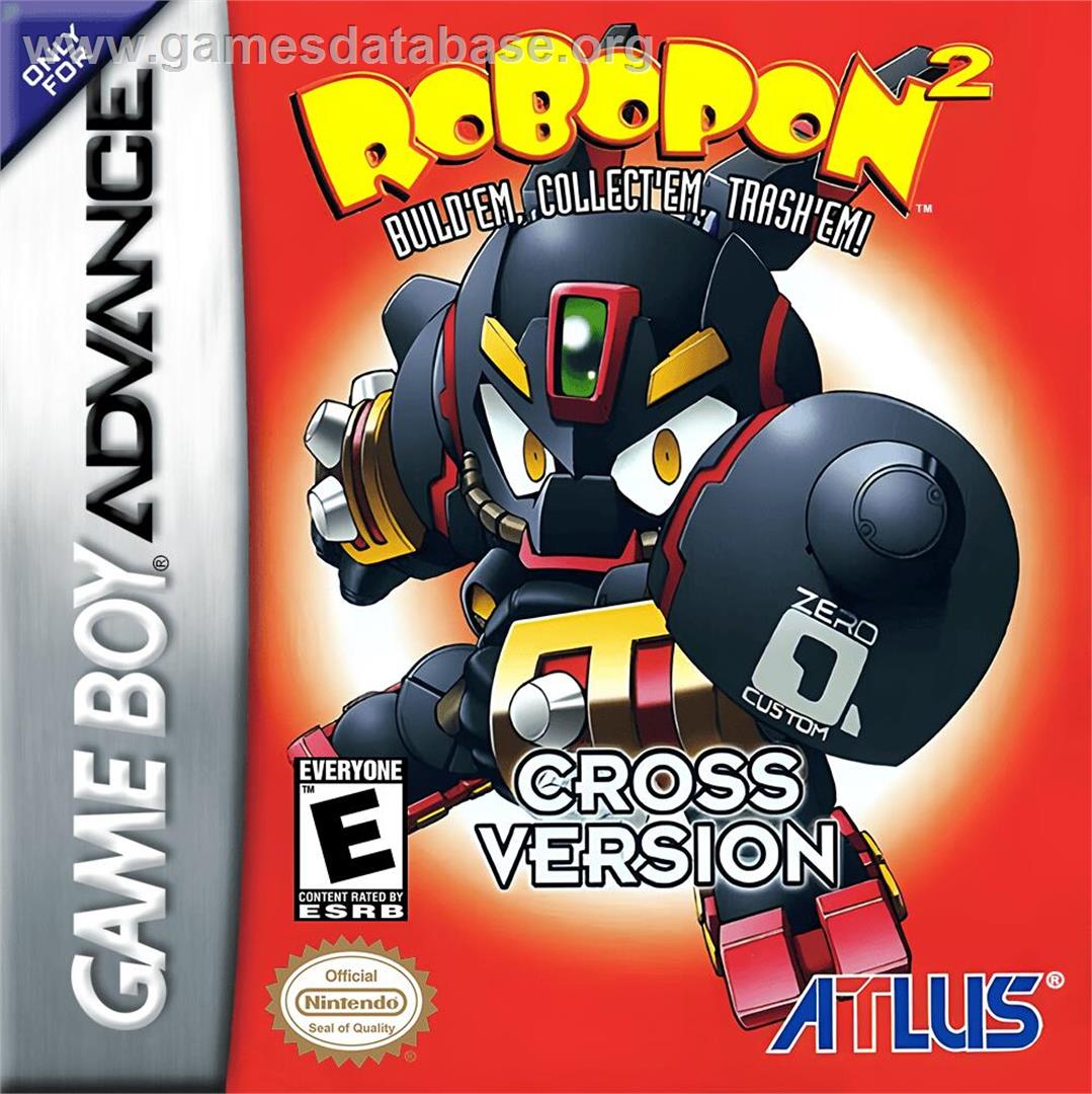 Robopon 2 - Cross Version - Nintendo Game Boy Advance - Artwork - Box