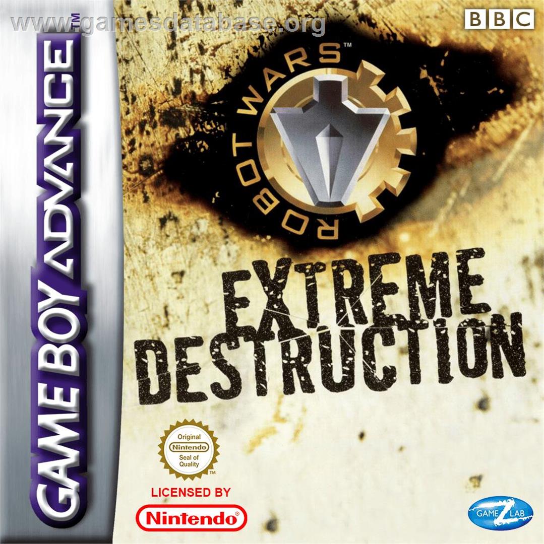 Robot Wars - Extreme Destruction - Nintendo Game Boy Advance - Artwork - Box