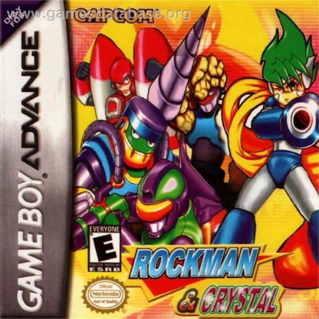 Rockman And Crystal - Nintendo Game Boy Advance - Artwork - Box