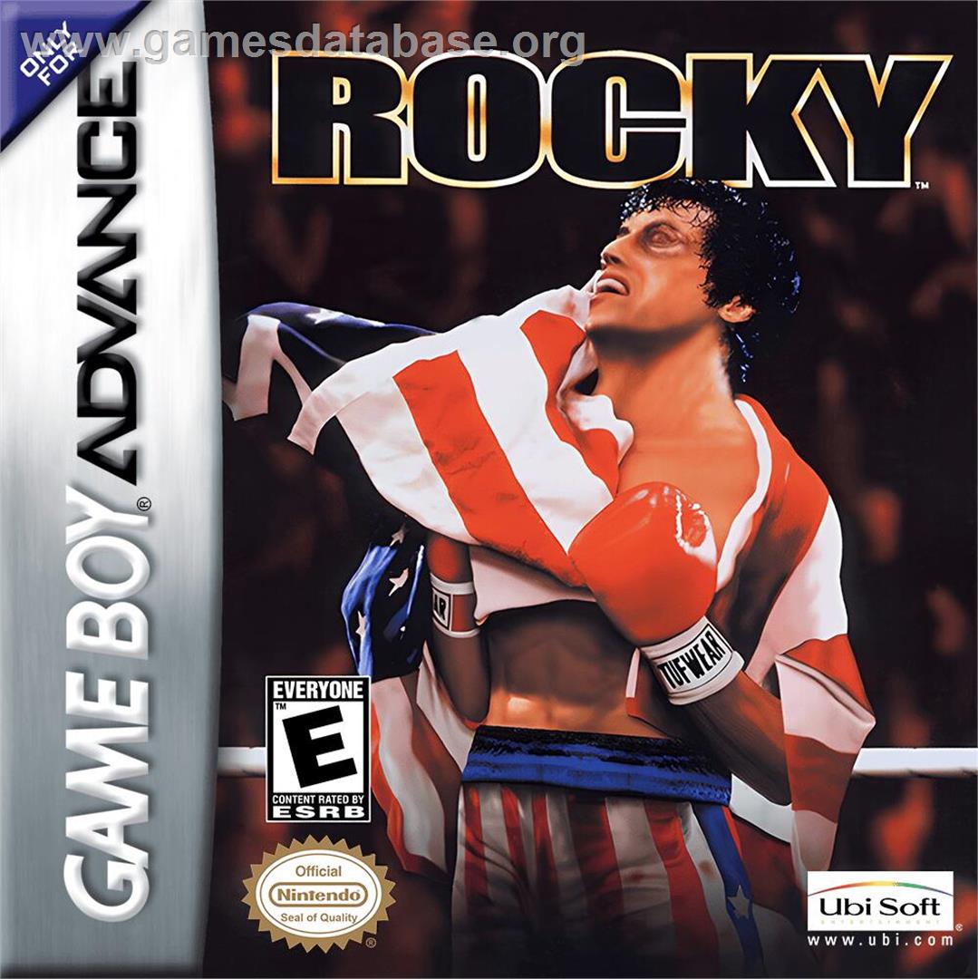 Rocky - Nintendo Game Boy Advance - Artwork - Box