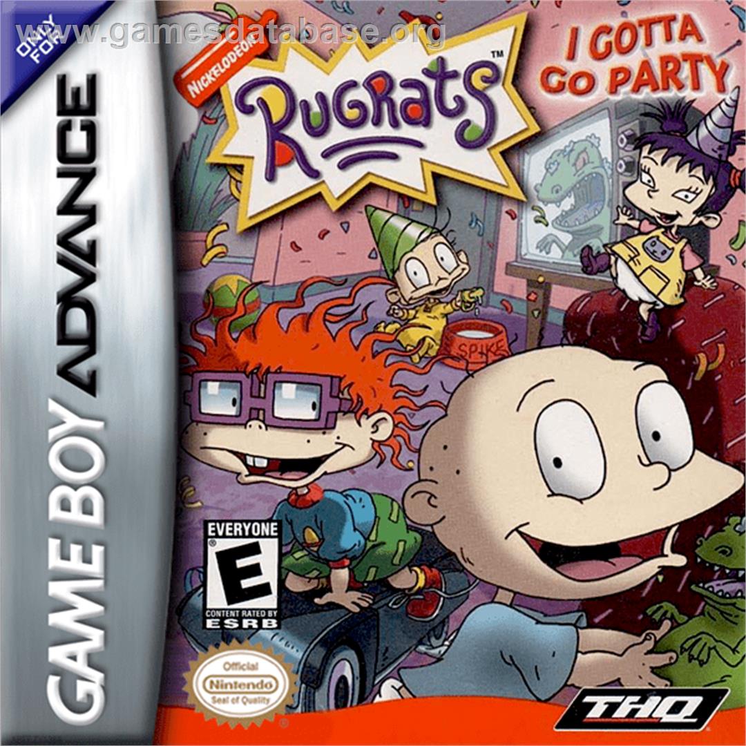 Rugrats: I Gotta Go Party - Nintendo Game Boy Advance - Artwork - Box