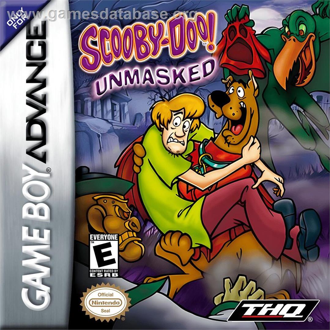Scooby-doo! - Unmasked - Nintendo Game Boy Advance - Artwork - Box