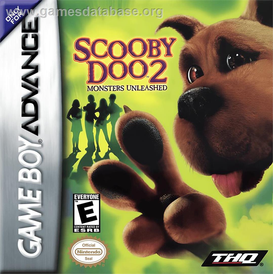 Scooby-doo 2 - Monsters Unleashed - Nintendo Game Boy Advance - Artwork - Box
