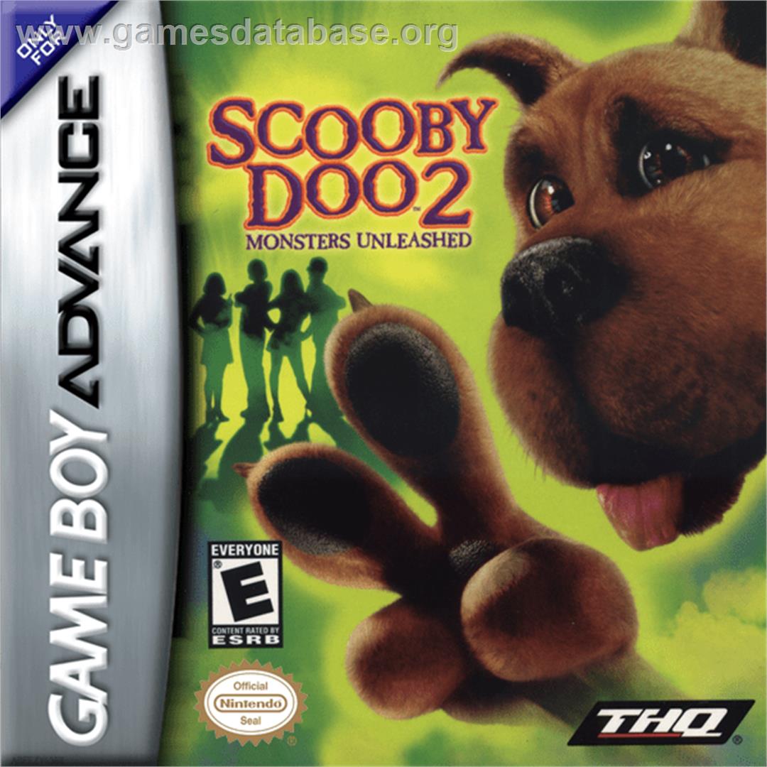 Scooby Doo 2: Monsters Unleashed - Nintendo Game Boy Advance - Artwork - Box