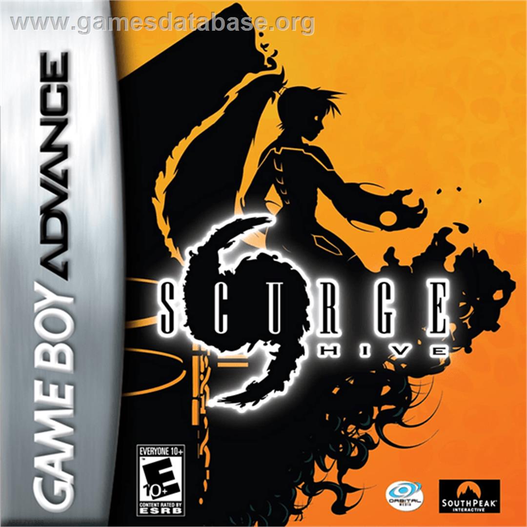 Scurge: Hive - Nintendo Game Boy Advance - Artwork - Box