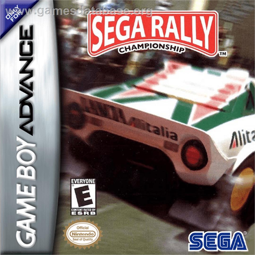 Sega Rally Championship - Nintendo Game Boy Advance - Artwork - Box