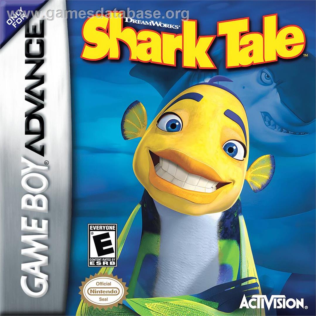 Shark Tale - Nintendo Game Boy Advance - Artwork - Box