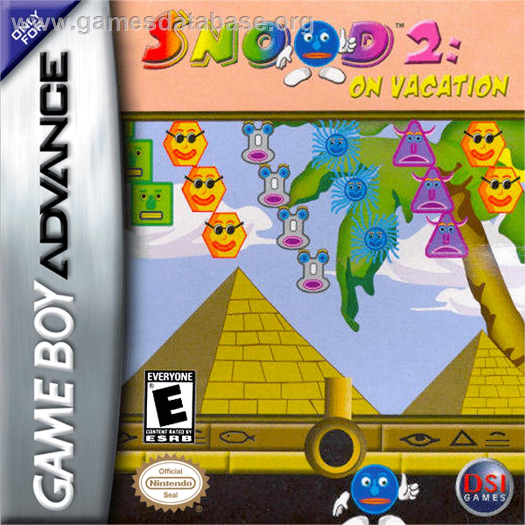 Snood 2: On Vacation - Nintendo Game Boy Advance - Artwork - Box