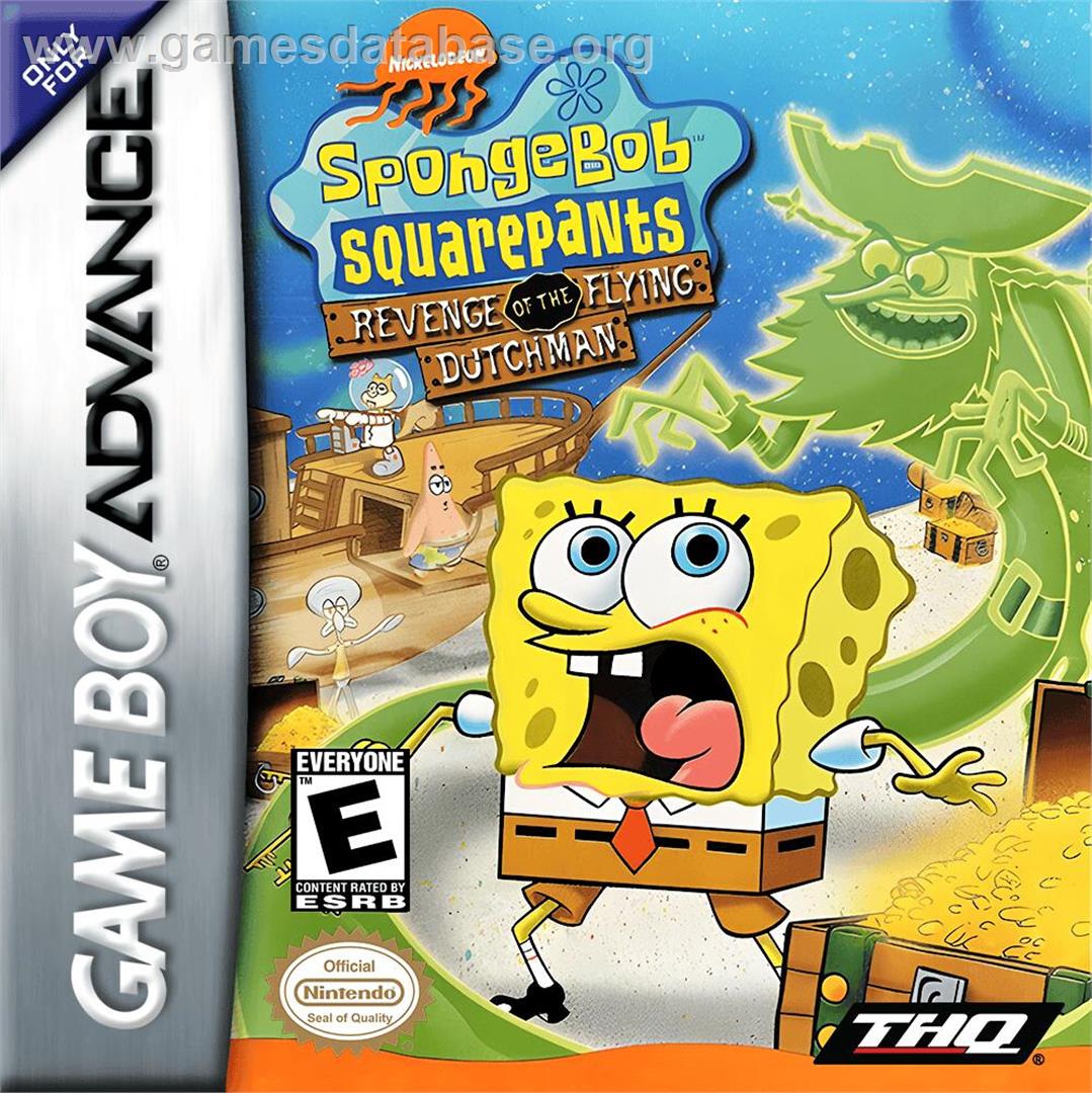 Spongebob Squarepants - Revenge Of The Flying Dutchman - Nintendo Game Boy Advance - Artwork - Box