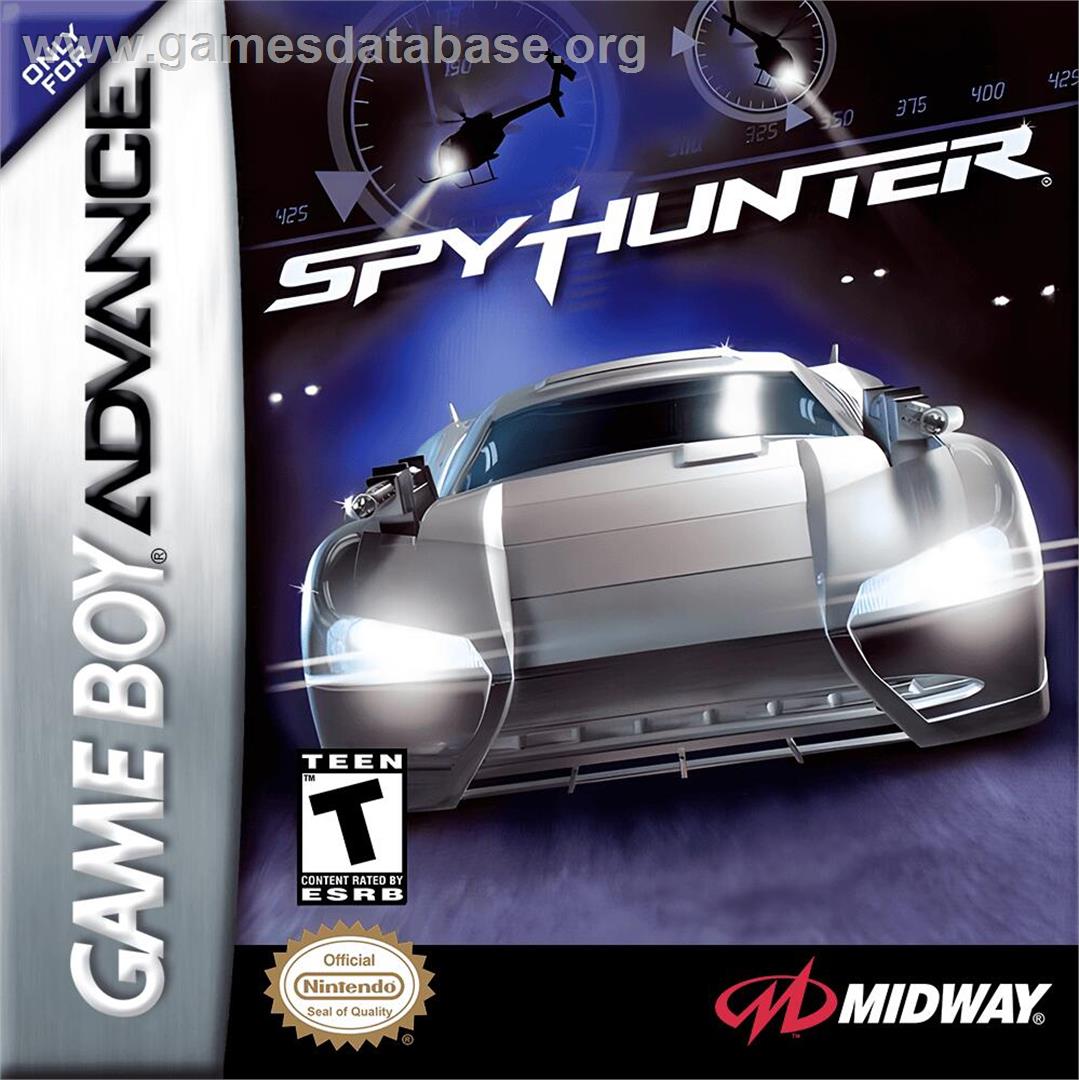 Spy Hunter - Nintendo Game Boy Advance - Artwork - Box