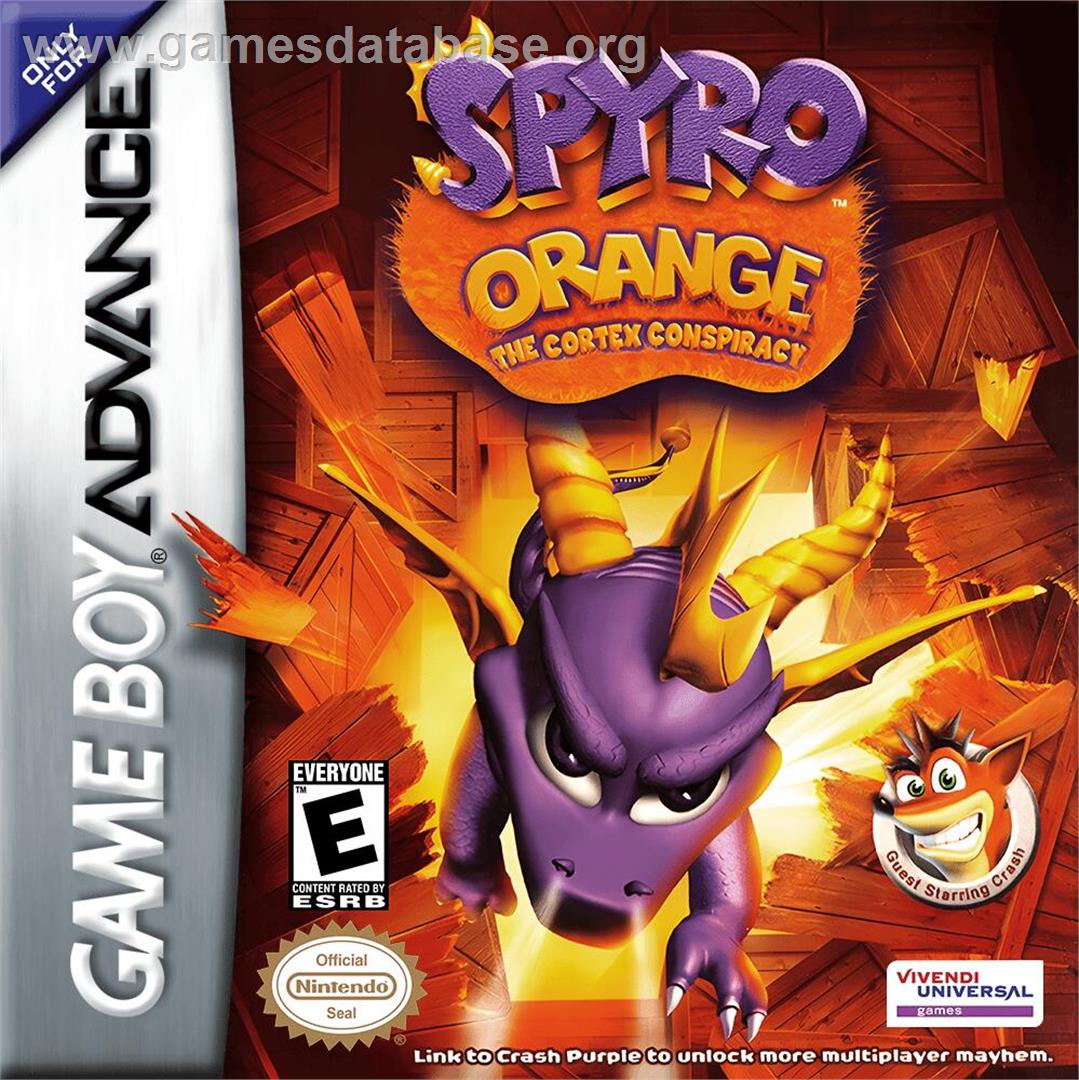 Spyro - Fusion - Nintendo Game Boy Advance - Artwork - Box
