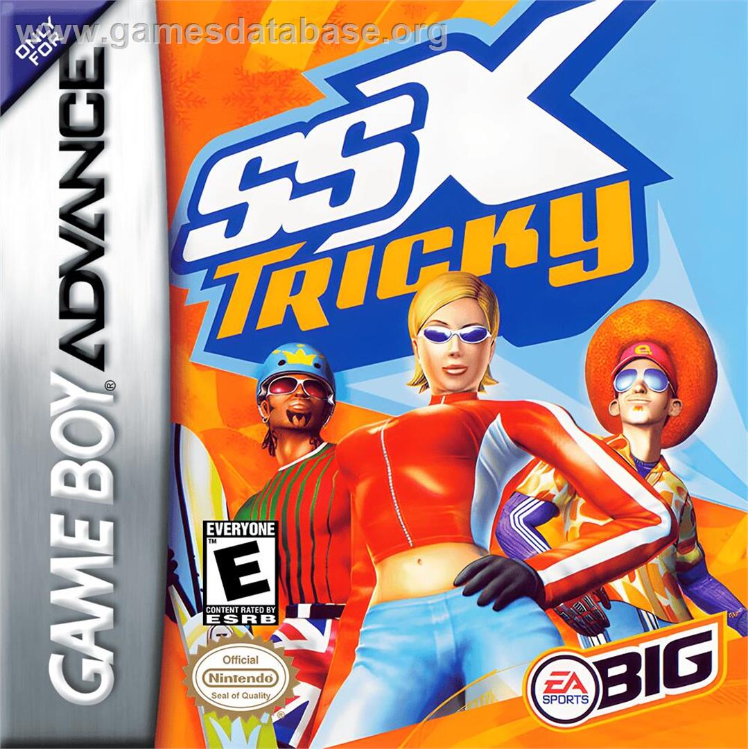 Ssx Tricky - Nintendo Game Boy Advance - Artwork - Box