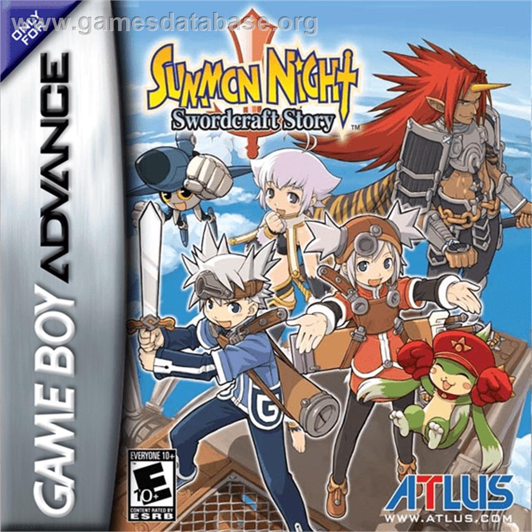 Summon Night: Swordcraft Story - Nintendo Game Boy Advance - Artwork - Box
