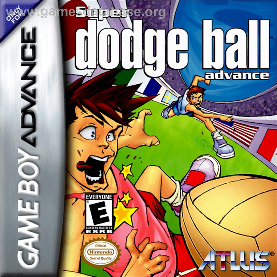 Super Dodge Ball Advance - Nintendo Game Boy Advance - Artwork - Box