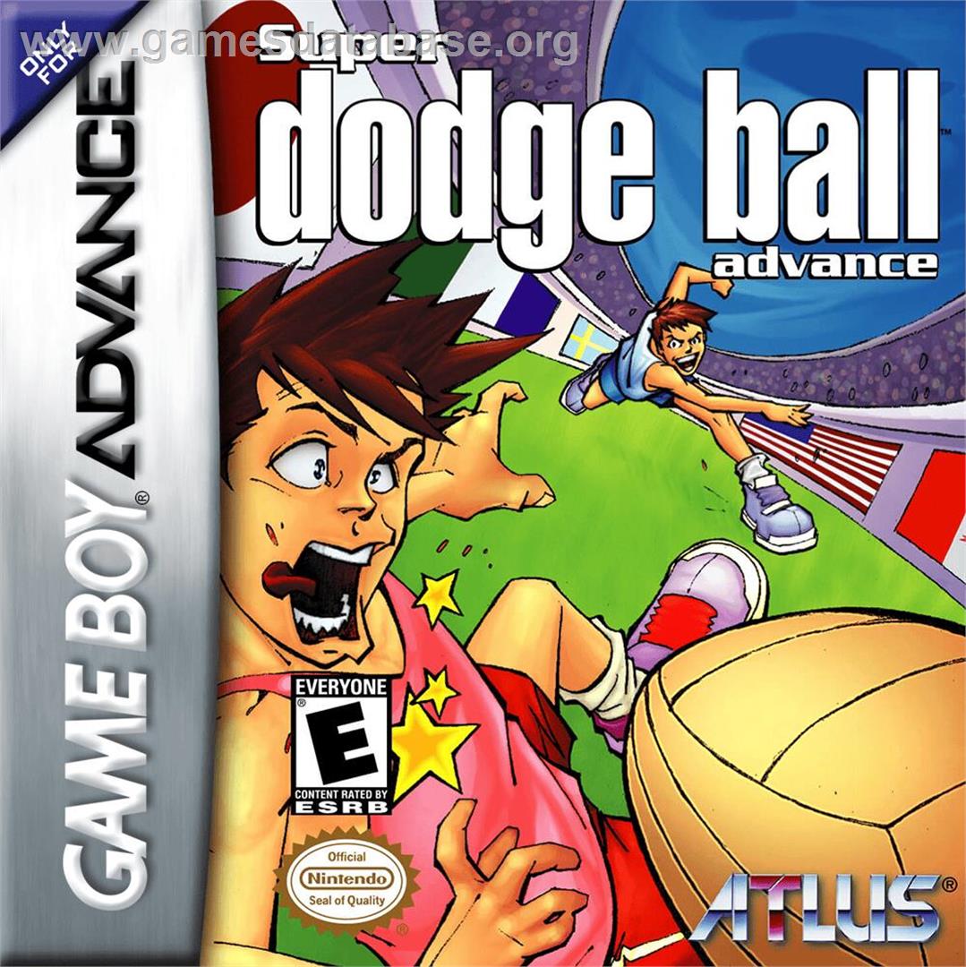 Super Dodge Ball Advance - Nintendo Game Boy Advance - Artwork - Box