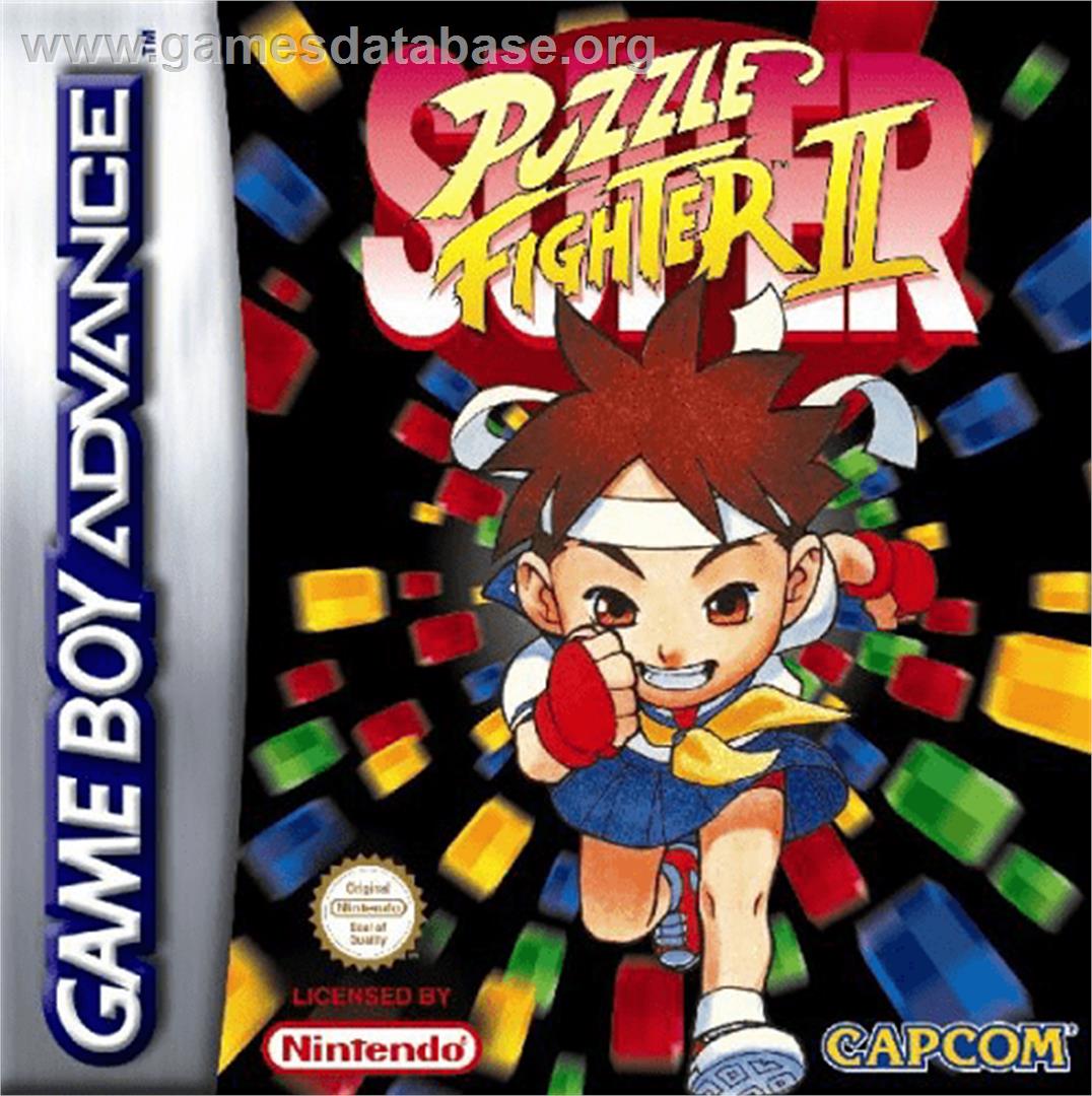 Super Puzzle Fighter II Turbo - Nintendo Game Boy Advance - Artwork - Box