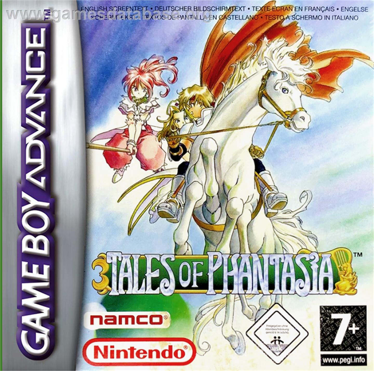 Tales of Phantasia - Nintendo Game Boy Advance - Artwork - Box